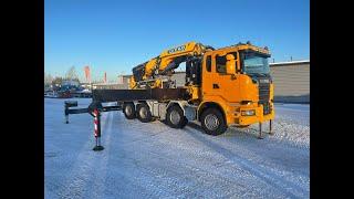 Scania R620 with Effer 1355 Crane