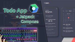 Asmr Programming - Android Todo App Coding JetpackCompose/Kotlin - NoTalking