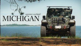 8 Days Jeep Camping on Michigan's Upper Peninsula.