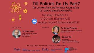 The Current State and Potential Future of the US-China Scientific Partnership