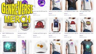 The GenreVerse Has Merch! | Featuring Ayame & Art By Kyle Malone & Tim Nardelli