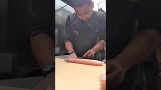 how to cut fish for sushi Amberjacks, tagliando riccola per sushi