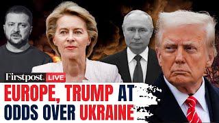 Trump vs Europe LIVE: EU Chief von der Leyen Speaks as Trump Stops Military Aid to Ukraine |Zelensky