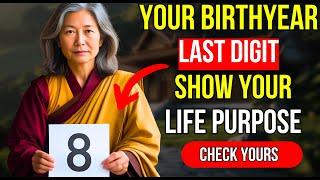 What The Last Digit of Your Birth Year Says about your Karma and Past Life Buddhist Teachings