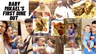 First visit to MANDI | Baby MiKael’s first dine out | LIFE OF SANA & HUSSAIN |