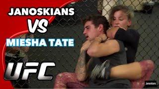 FIGHTING A CHAMPION WOMAN UFC FIGHTER (Miesha Tate)