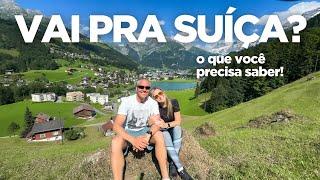 O que você PRECISA SABER antes de VIAJAR para a SUÍÇA! 4K