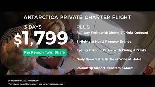 Luxury Escapes Exclusive Antarctica Flight