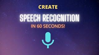 Speech Recognition || Mobile App || MIT App Inventor || By Krishna Raghavendran