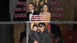 Angelina Jolie and Brad Pitt’s son Knox makes rare public appearance at Governor Awards