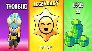 BRAWL STARS GIVEAWAY!  FREE LEGENDARY BRAWLERS & REWARDS