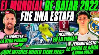  ¡ESCÁNDALO! FIFA ENGAÑÓ a TODOS PERMITIENDO el GOL de MESSI en LA FINAL de QATAR 2022 ¡FUE ILEGAL!