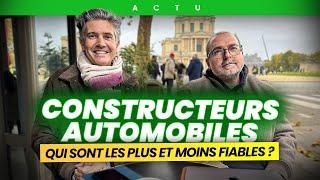 Quels sont les CONSTRUCTEURS automobiles les plus et les moins FIABLES ? + le reste de l'actu auto