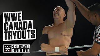 Inside look at the WWE Canada Tryout