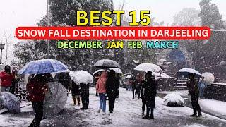 15 Hidden Snowfall Destinations Near Darjeeling ii দার্জিলিং এ তুষারপাত