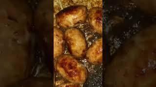 asmr . SATISFying   FRYing SOUND OF LONGAnisa/SAUsage #shorts