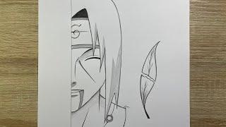 Comment Dessiner Itachi Uchiha | Tutoriel Dessin Facile Étape par Étape