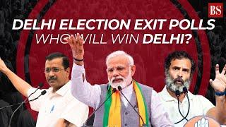 Delhi Assembly election exit polls out: Who will win? | AAP | BJP | CONGRESS | Kejriwal