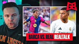 BARCELONA vs. REAL MADRID  DIE BESTEN 11 SPIELER der WELT?  GamerBrother FUßBALL TALK ️