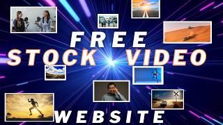 FREE STOCK VIDEOS | Top 5 Best FREE STOCK VIDEO Footage Website For Personal and Commercial Use