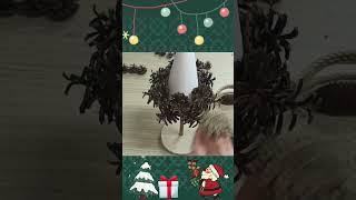 Ёлка из шишекСвоими руками/Christmas tree  diy