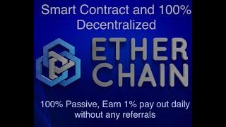 ETHERCHAIN Presentation and Update by Creator Andreas Kartrud