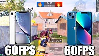 iPhone Xr Vs iPhone 13 Bgmi Test / iPhone Xr Bgmi Test In 2024 / iPhone 13 Pubg Test