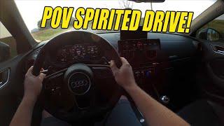 POV IN MY 700HP RS3 (This car is absolutely better than my r35)