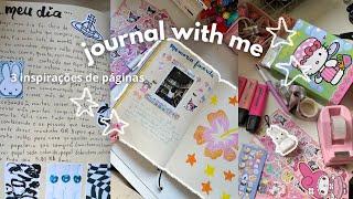 journal with me | + meus materiais de papelaria