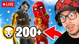 200 ELIMINATIONS in 4 Hours or DELETE FORTNITE! (Live Challenge)