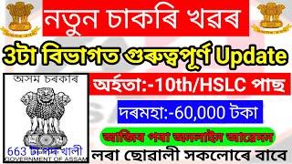 Assam Govt Jobs Vacancy 2024 Online Apply – 10th Pass Jobs / Assam Jobs Vacancy 2024 / Assam Career