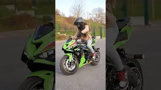 First Test New full stunt 636 2024   #kawasaki #moto #stunt #motorcycle #zx6r #bike