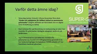 SUPER-G | The EU Nature Restoration Law and Permanent Grassland in Sweden