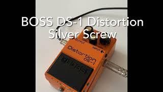 BOSS DS-1 Distortion Long Dash/Silver Screw
