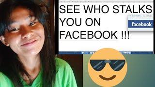 HOW TO KNOW WHO STALK TO YOUR FACEBOOK PROFILE (Tagalog)