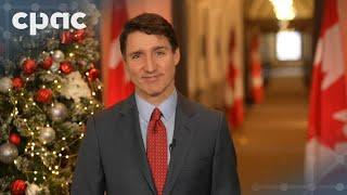 Prime Minister Justin Trudeau delivers 2024 Christmas message (English message)