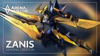 Skin Spotlight: Zanis — Demonic Creation | Arena of Valor | TiMi