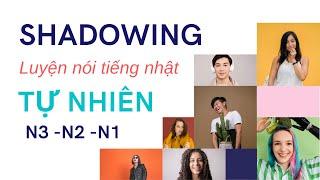 Hội thoại phản xạ tiếng nhật "Cực hay" N3 | N2 | N1 | Shadowing N2 Full Script Luyện nói tiếng nhật