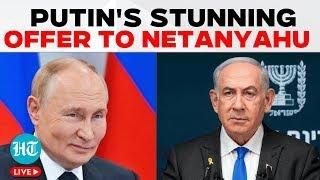 Putin's Stunning Offer To Israel As Netanyahu Plans To Attack Iran | Iran Israel War Latest |Russia