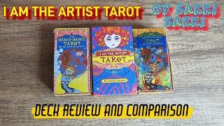 Sakki Sakki Tarot + I am the Artist tarot by Sakki Sakki - Deck review and comparison