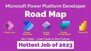 Road Map for PowerApps Developer in 2023 | Freshers and Experienced | Power platform | Low Code