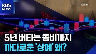 5년 버티는 좀비까지…오죽하면 ‘상폐’ 고시 / KBS  2025.06.24.