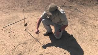 Sun Compass Shadow Stick Method