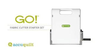 Meet the AccuQuilt GO! Starter Set Fabric Cutter