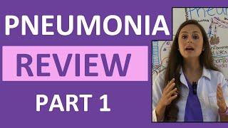 Pneumonia Symptoms, Pathophysiology, Nursing | Respiratory Disorders NCLEX Lecture Part 1