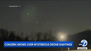 Lawmakers demand answers over mysterious drone sightings