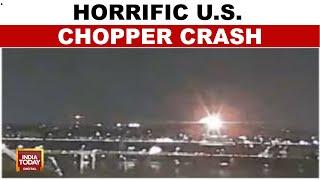 US Plane Crash News: Washington DC Plane Crash | Plane Crashes Into Potomac River In US |India Today