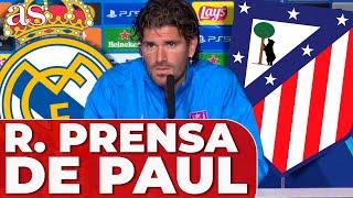 RODRIGO DE PAUL, RUEDA DE PRENSA COMPLETA HOY | REAL MADRID vs. ATLÉTICO de CHAMPIONS LEAGUE