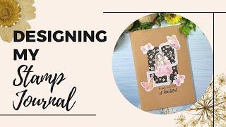 Designing The Cover of My Stamp Journal | My Creativity Journey