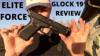 Elite Force GLOCK 19 Gen.3 Airsoft Pistol In-depth Review (shooting test and review)